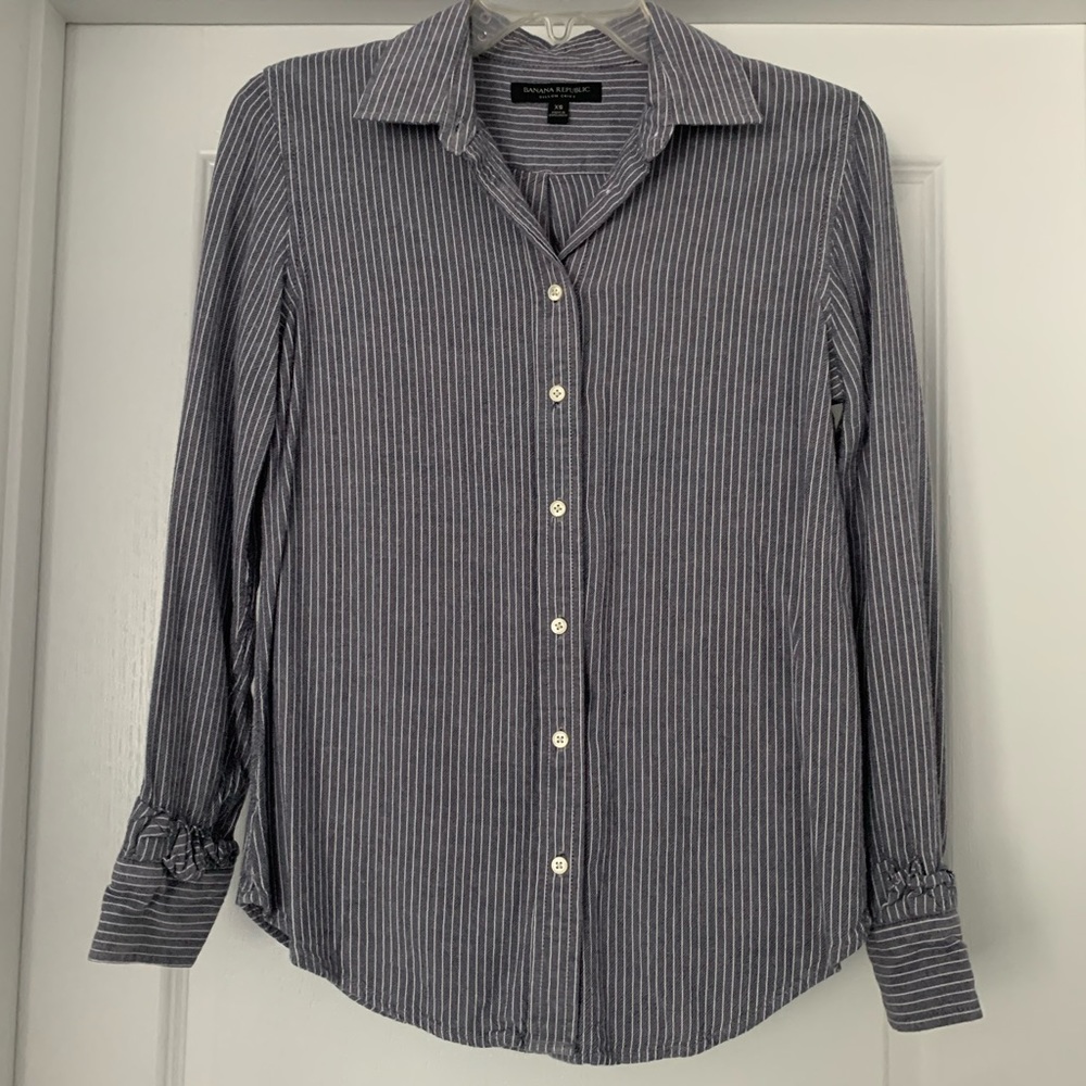 Long sleeve button-up